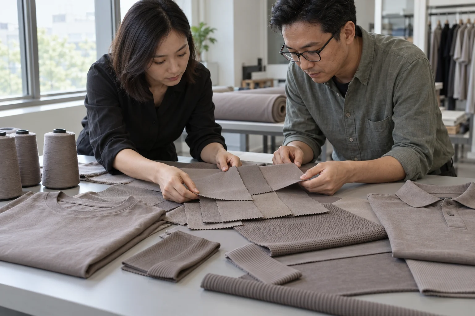Plan a Natural-Light Lab Dip Review: Use neutral viewing surfaces; Compare fabric and trims; Include a bulk shade check