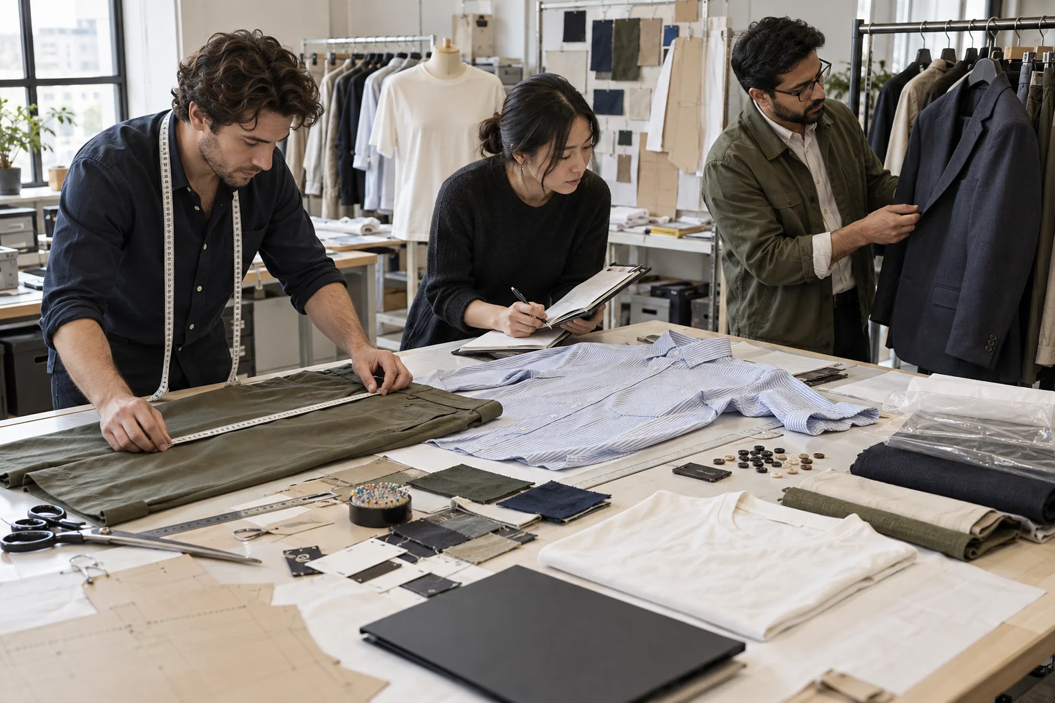 Plan the Pre-Production Sample Approval: Check fabric and measurements; Inspect construction and trims; Confirm packing before release