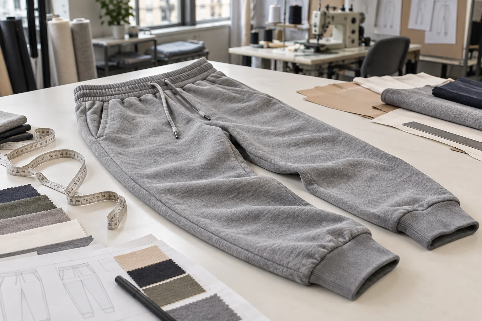 Connect the jogger brief to bulk approval: Define fit, fabric, and construction; Verify samples, grading, and decoration; Close approvals and release bulk