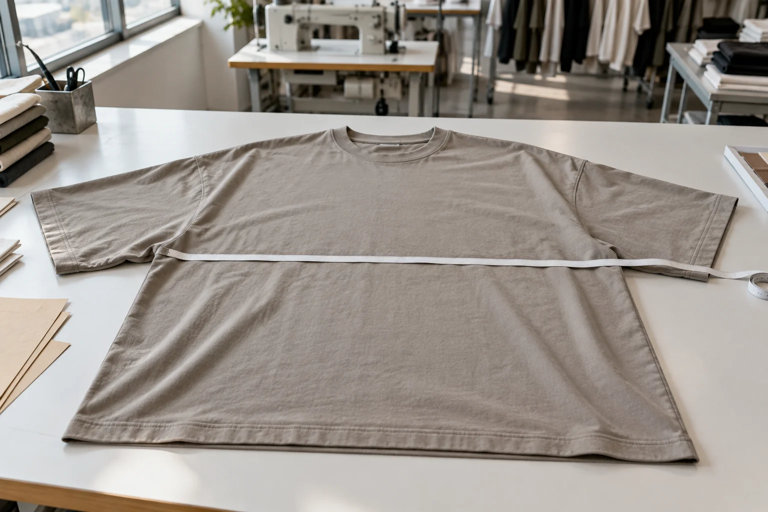 Connect oversized fit to bulk release: Define proportions and material requirements; Verify fit, decoration, wash behavior, and grading; Approve the production route before bulk cutting